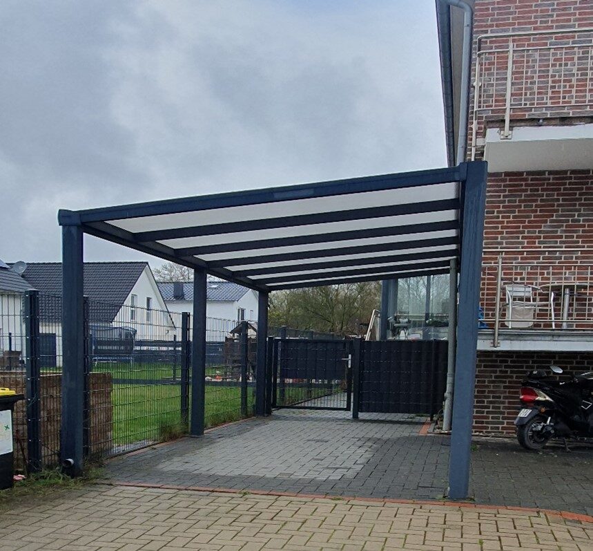 Subpagina Carport 1 vrijstaande carport op maat